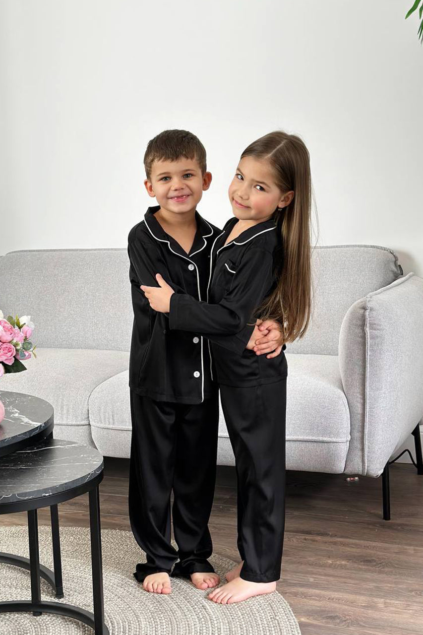 Дитяча шовкова піжама 😻 208-23д